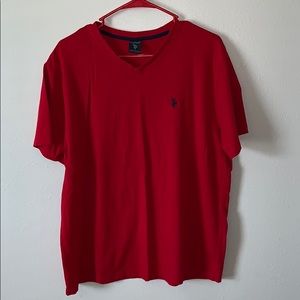 Red U.S. Polo Assn. T-Shirt